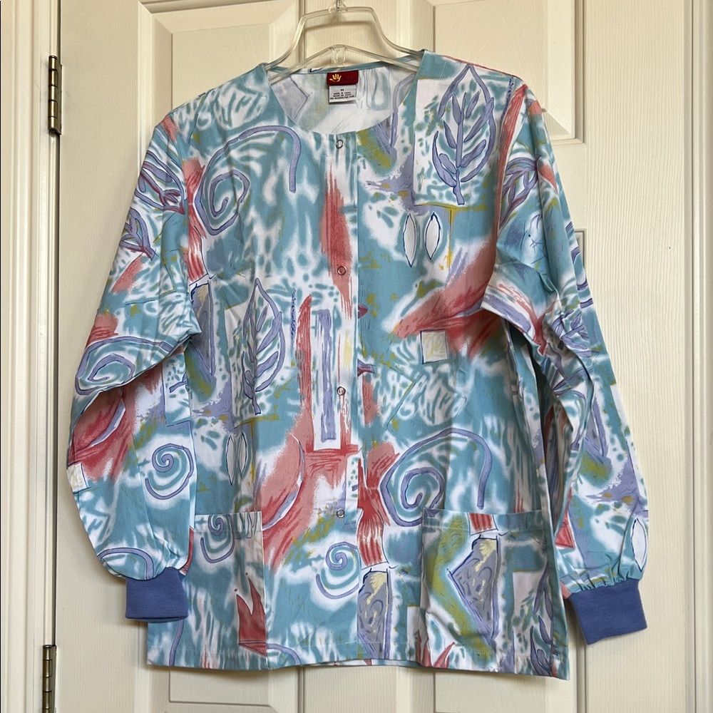 Salus long sleeve scrub tops NWOT